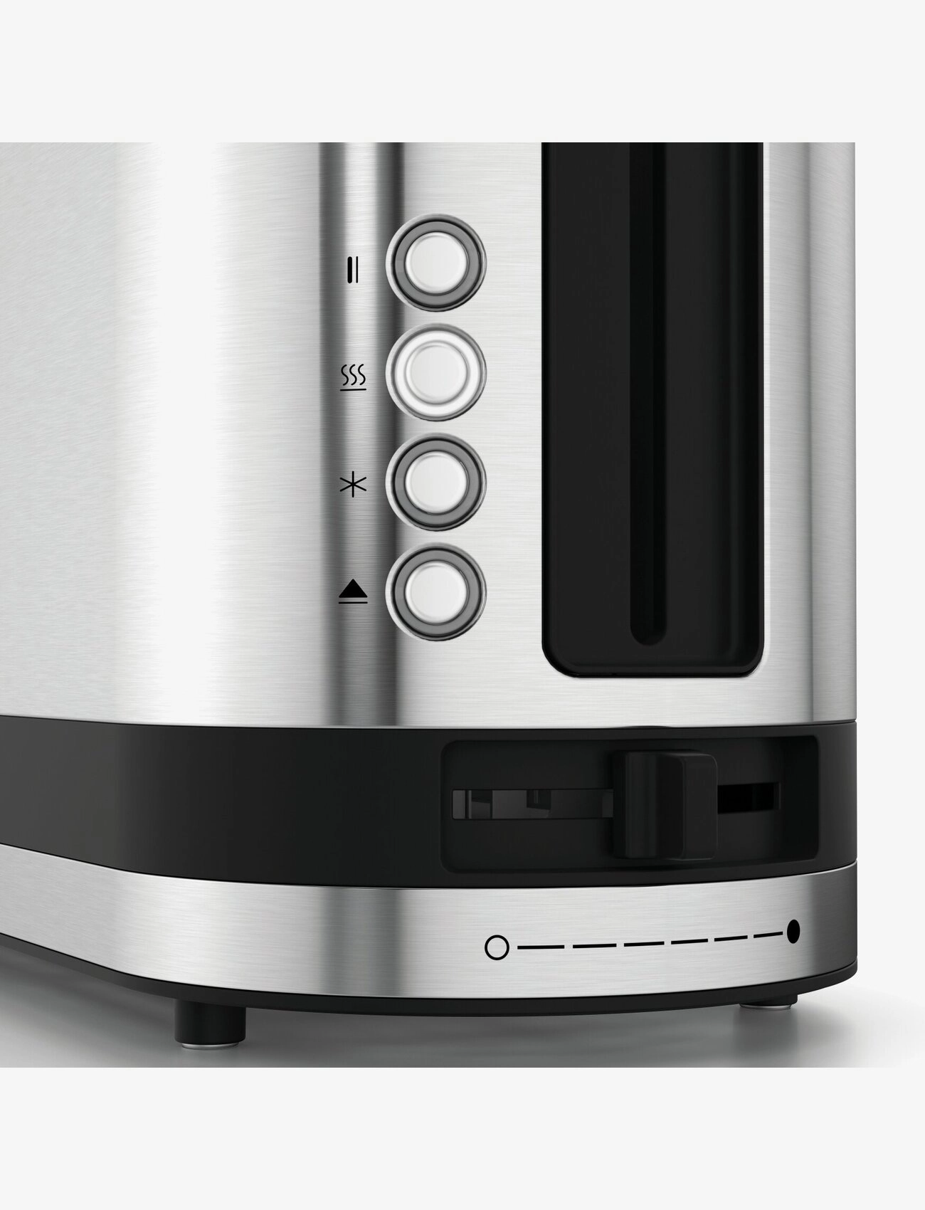 WMF - KitchenMinis brödrost 2 skivor långt fack - brödrostar - cromargan - 4