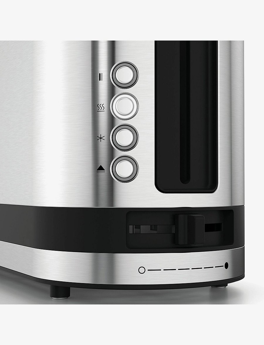 WMF - KitchenMinis toaster long slot, 900W - toasters - cromargan - 4