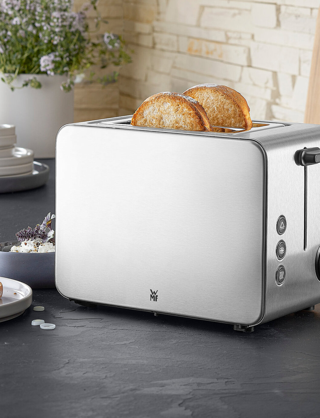 WMF Stelio Edition Toaster, 2 Slot – køkkenmaskiner – shop på Booztlet