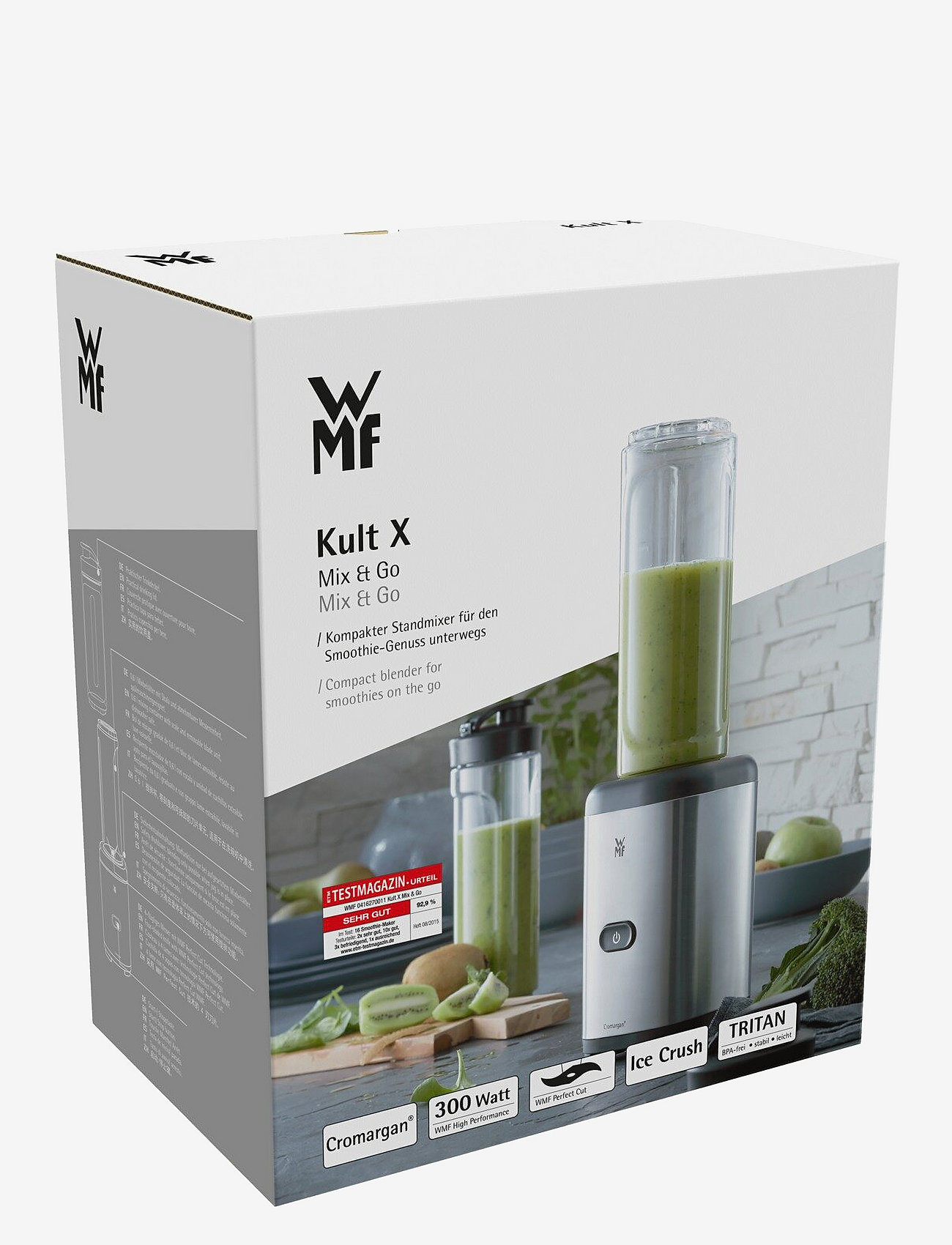 WMF - Kult X blender mix & go, 0,6 l. - cromargan - 2
