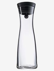 Basic water decanter 1,0 l. stainless steel top - GLASS