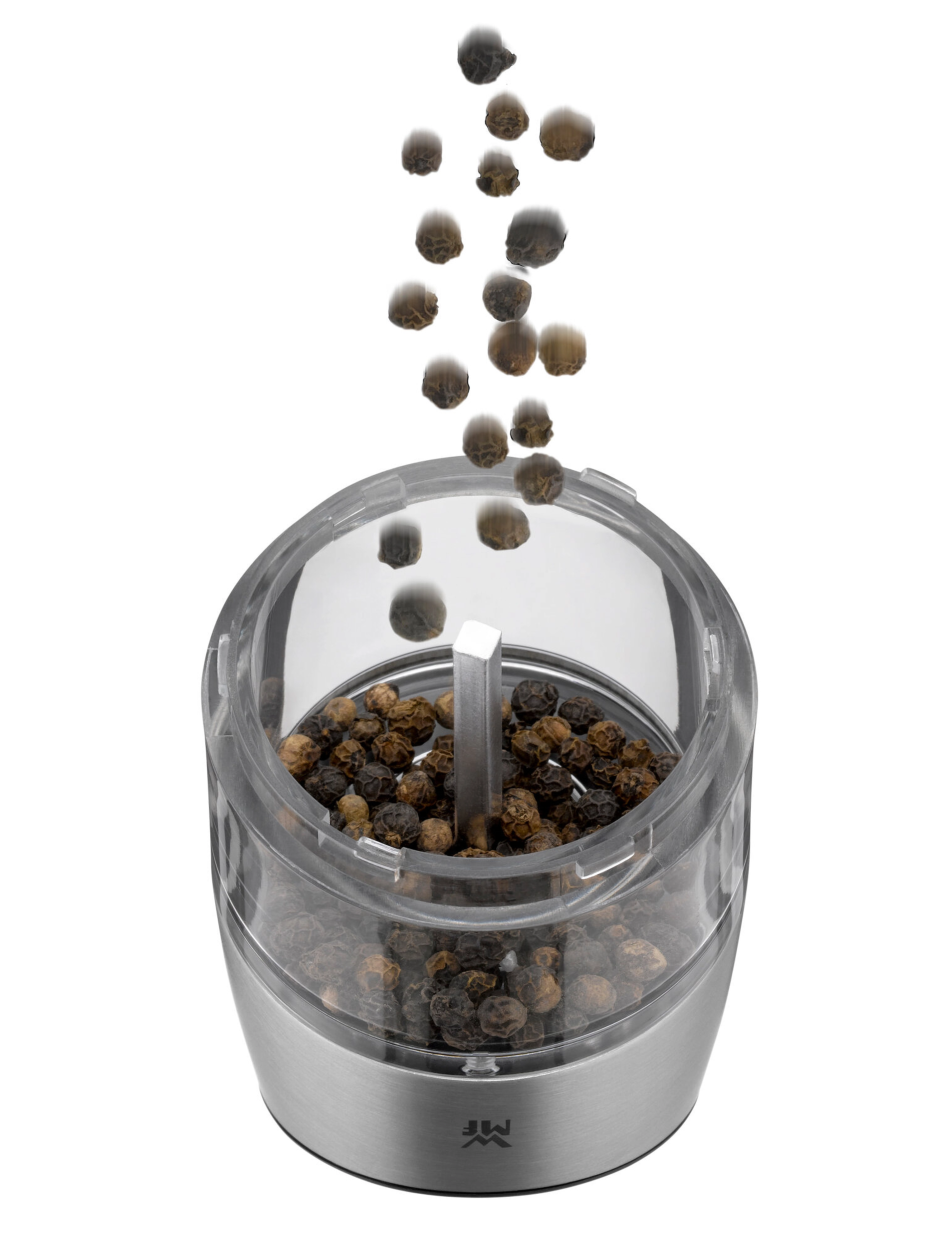 WMF - Ceramill electric salt & pepper mill 20 cm, ø 5,5 cm, stainless steel - cromargan - 5