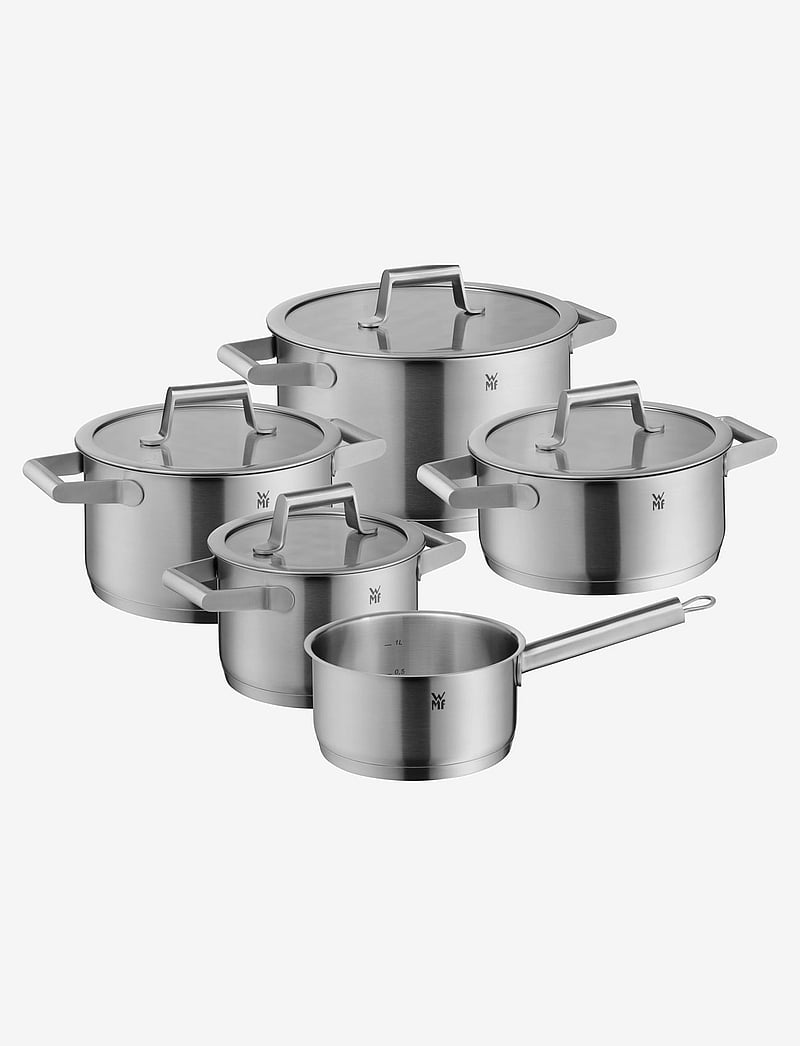 WMF - Comfort Line 5 pcs. pot set w. 4 lids - cromargan - 0