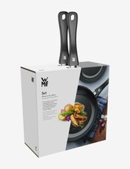 WMF - Devil fry pan 18+28 cm set, bakelite handle - stegepander - cromargan - 3