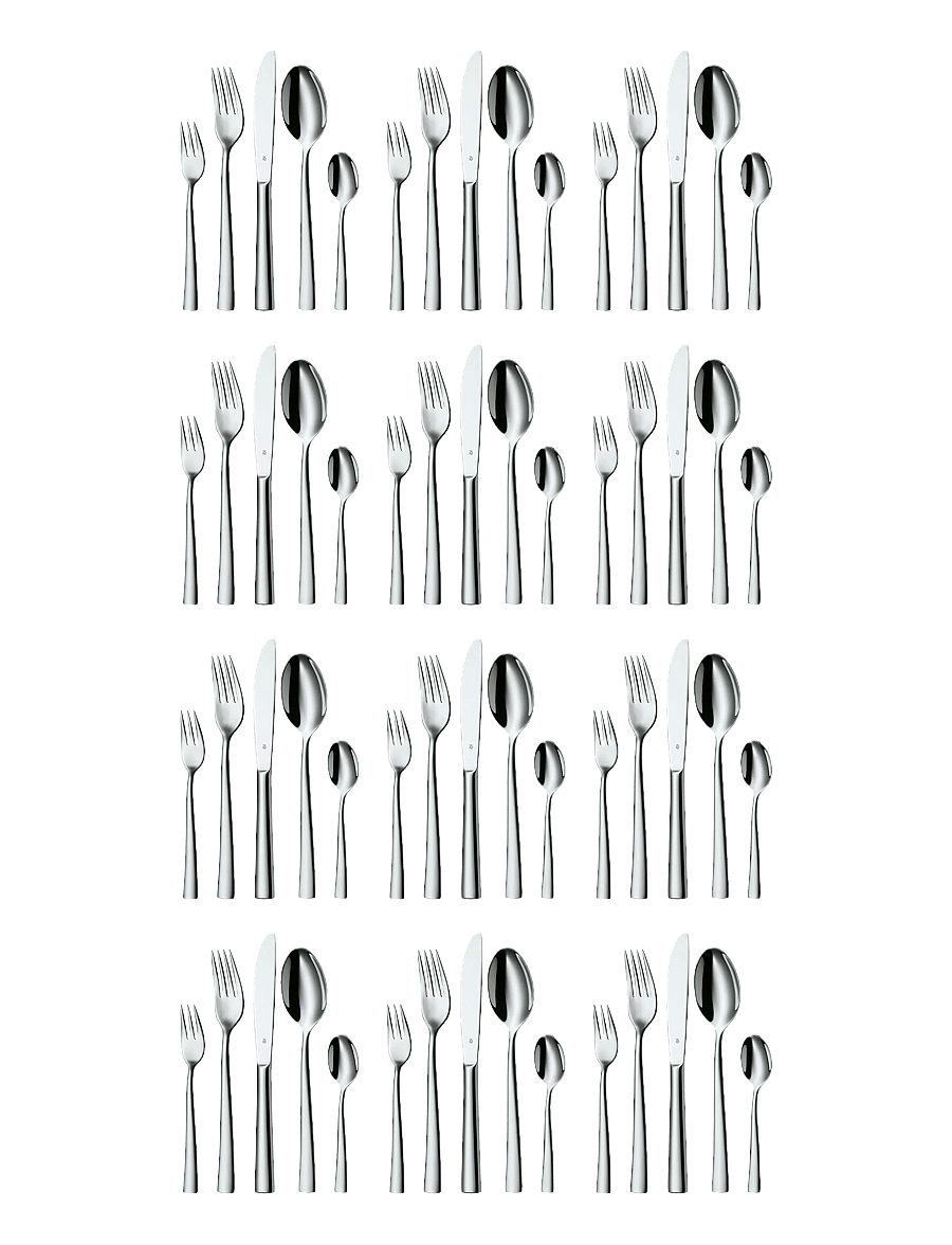 WMF - Philadelphia 60 pcs., polished - söögiriistakomplektid - cromargan - 1