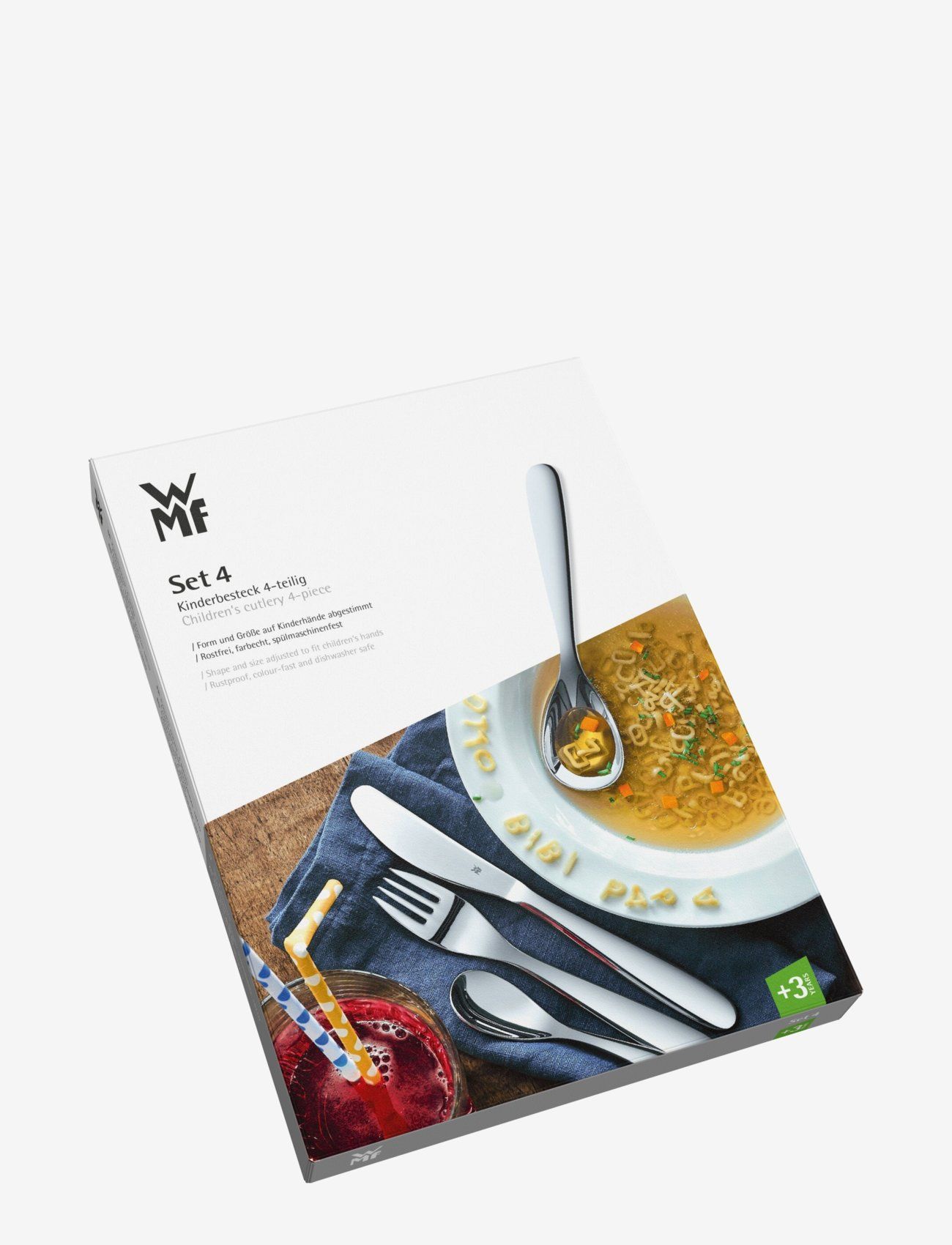 WMF - Safari 4 delar barnbestick - köp efter pris - cromargan - 1