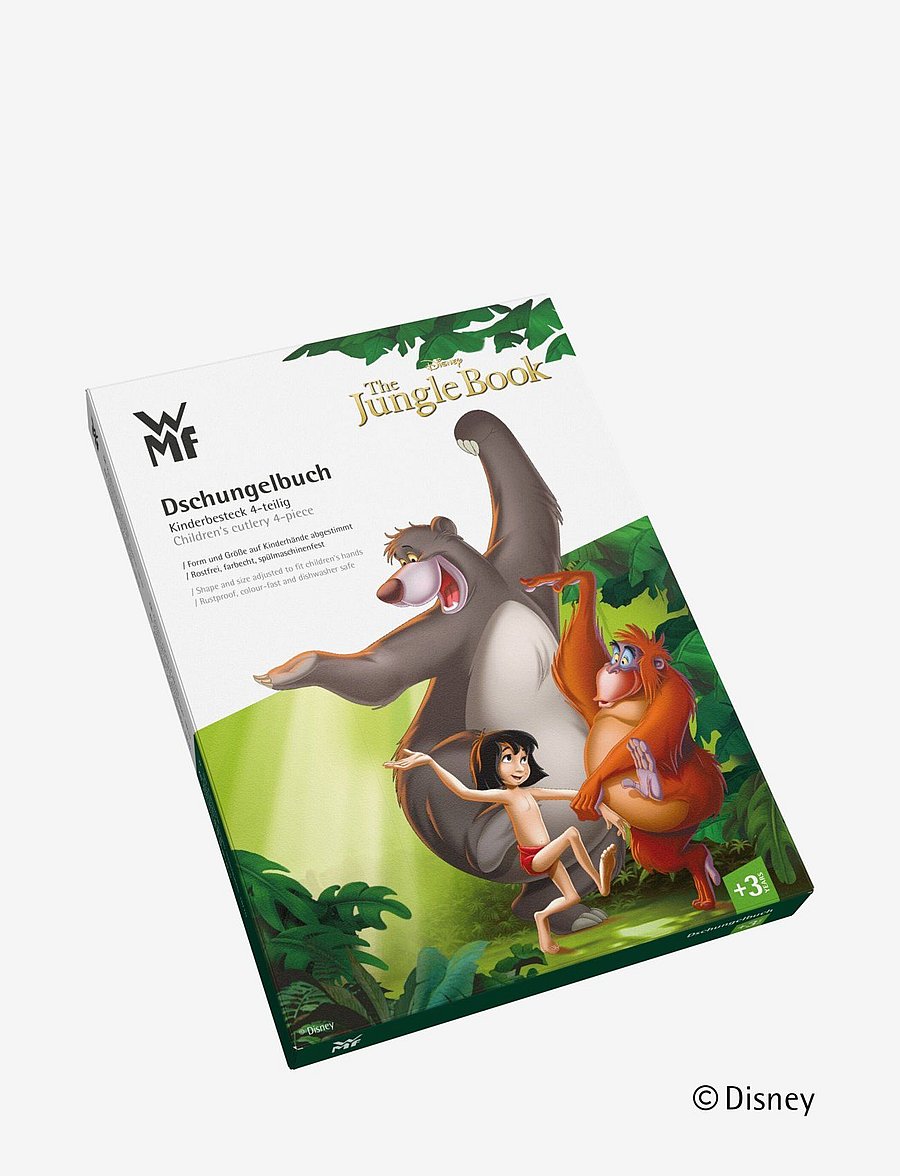 WMF - Jungle Book 4 pcs. Kids Cutlery Disney - cromargan - 2
