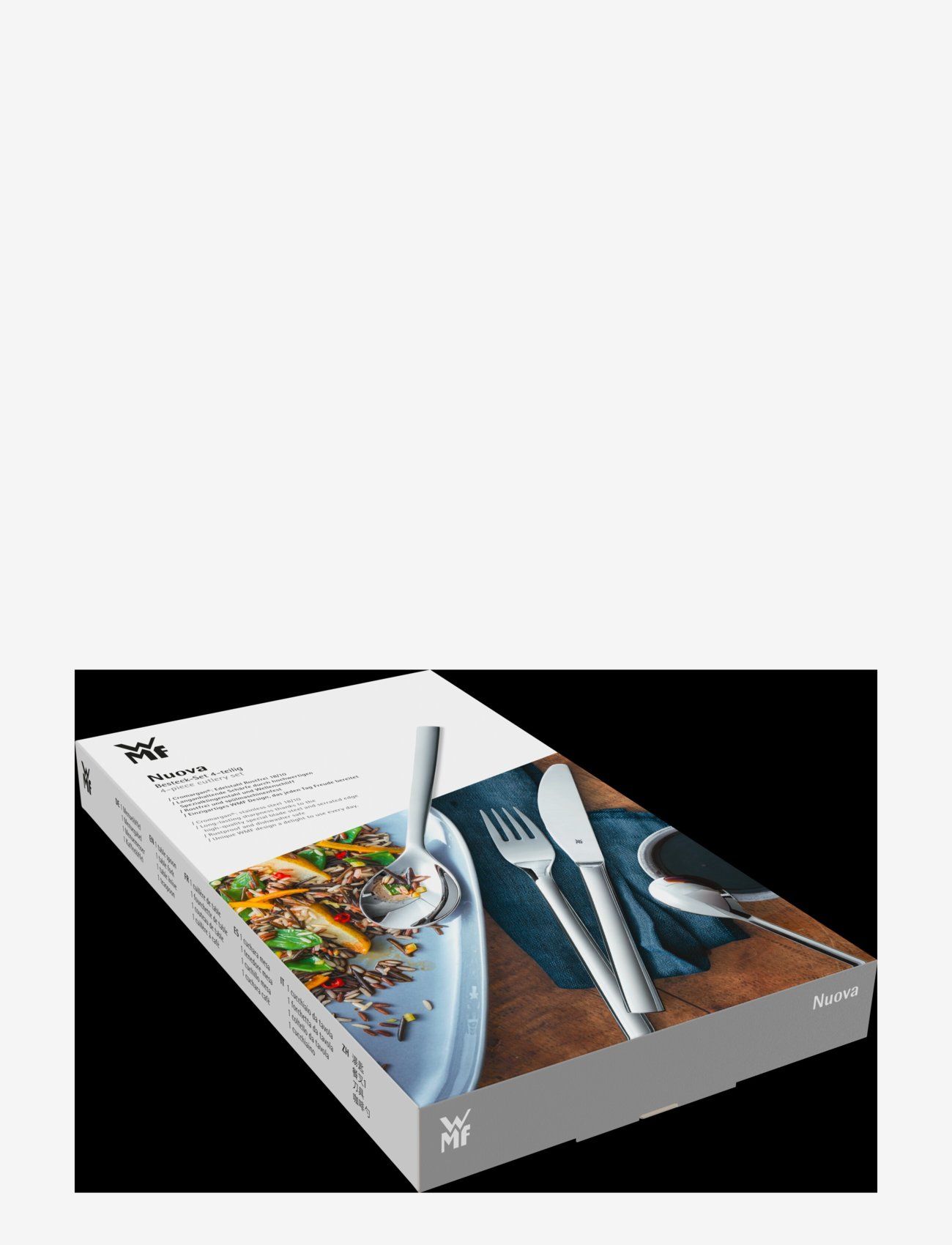 WMF - Nuova 4 dele blankt bestiksæt - køb efter pris - cromargan - 2