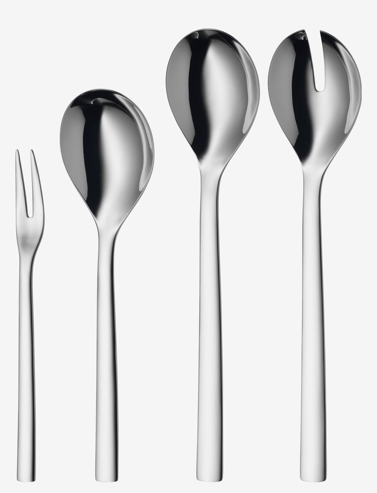 WMF - Nuova serving set 4 pcs. (2 salad, 1 spoon, 1 fork) - die niedrigsten preise - cromargan - 0