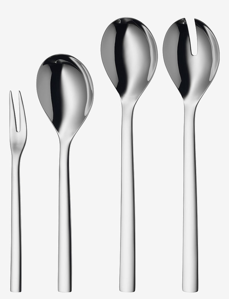 WMF - Nuova serving set 4 pcs. (2 salad, 1 spoon, 1 fork) - die niedrigsten preise - cromargan - 0