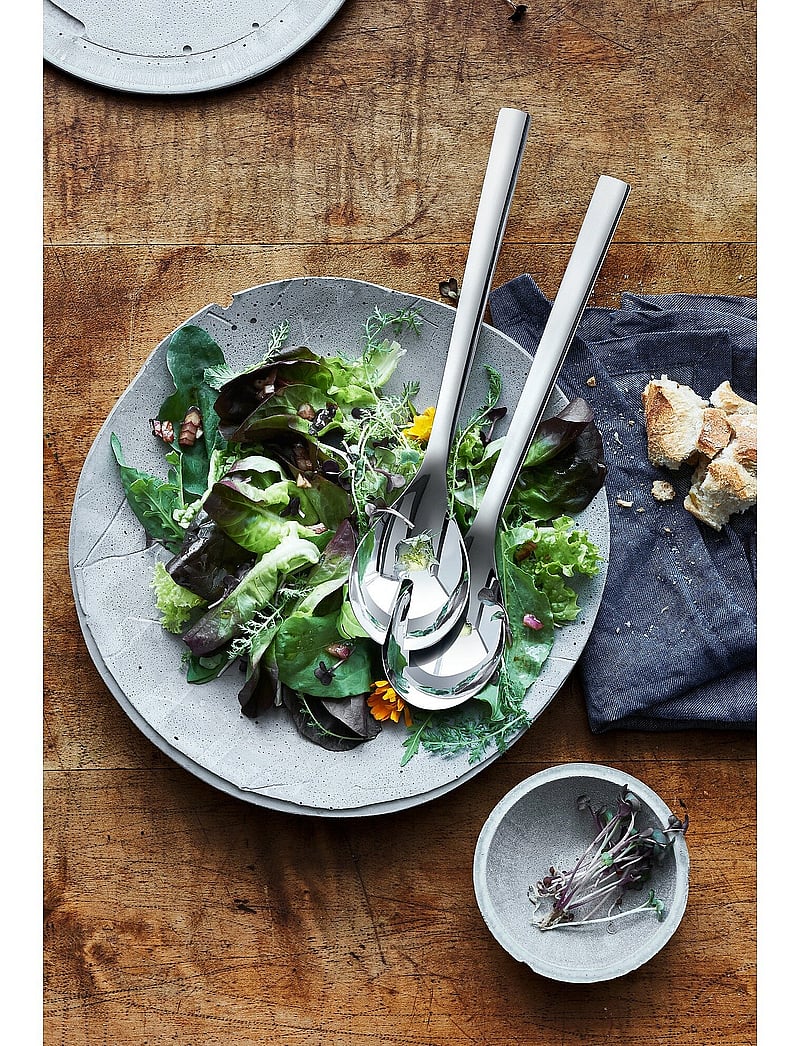 WMF - Nuova serving set 4 pcs. (2 salad, 1 spoon, 1 fork) - die niedrigsten preise - cromargan - 1