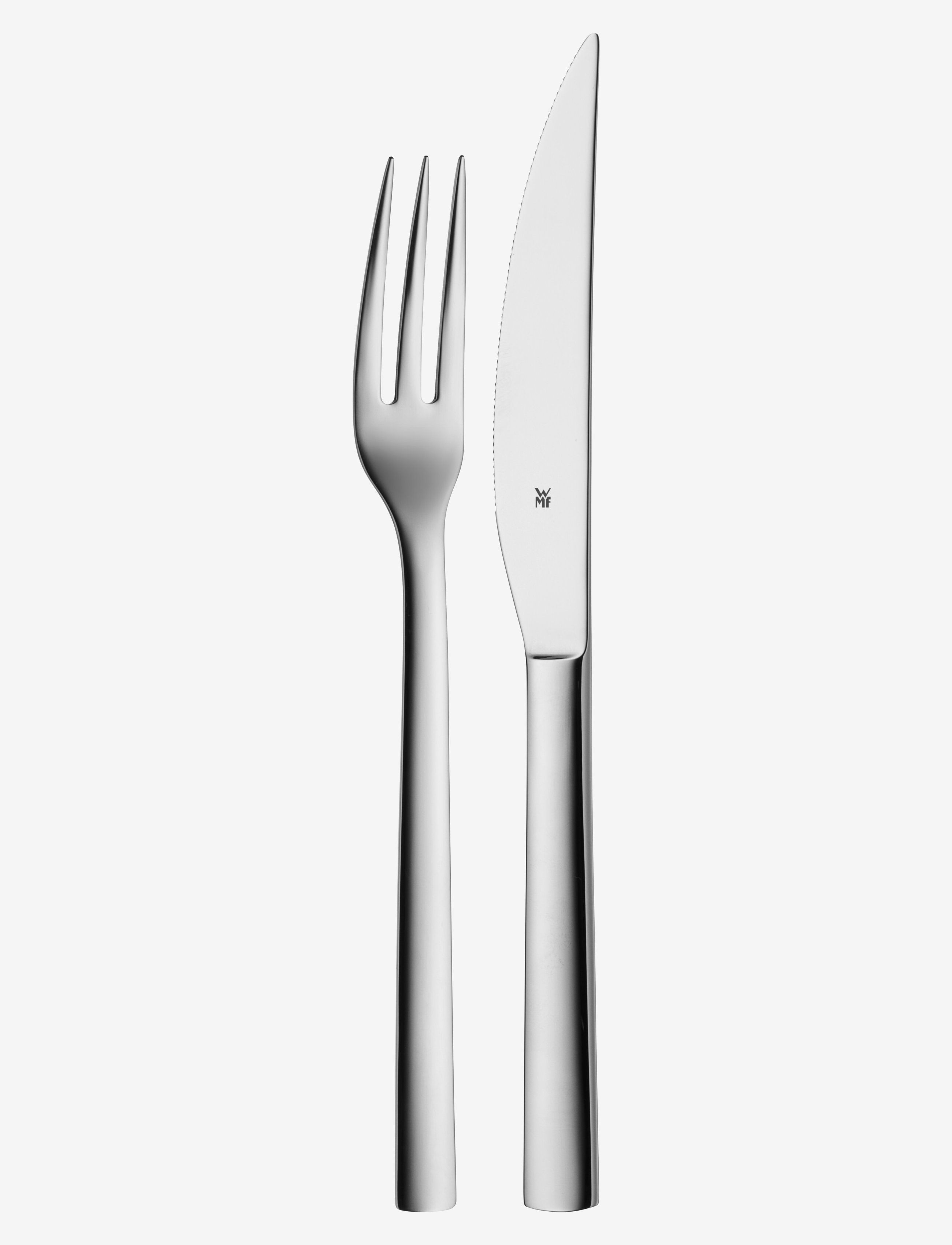 WMF Nuova Steak/Pizza Bestik 12 Stk Sæt Silber - One Size - Unisex