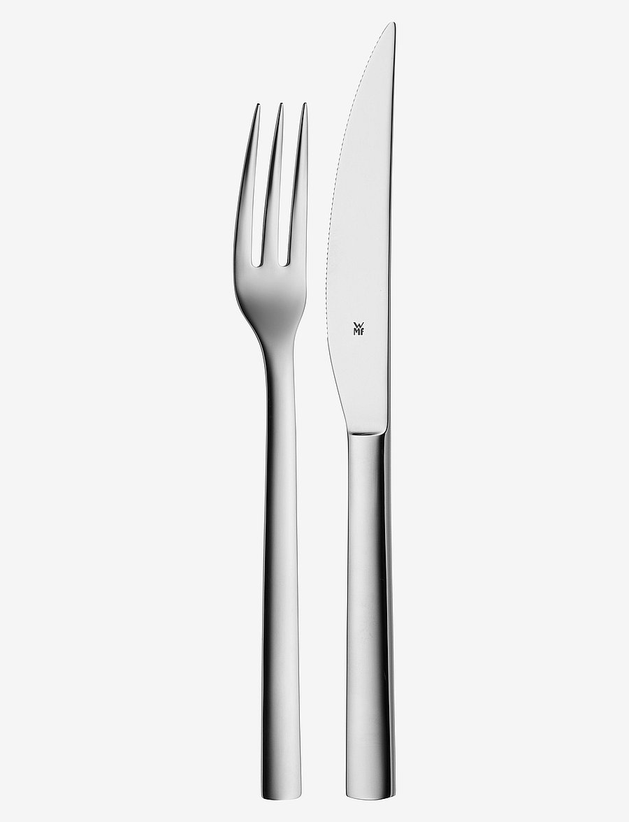 WMF - Nuova steak/pizza cutlery 12 pcs. set - steiginoad - cromargan - 0