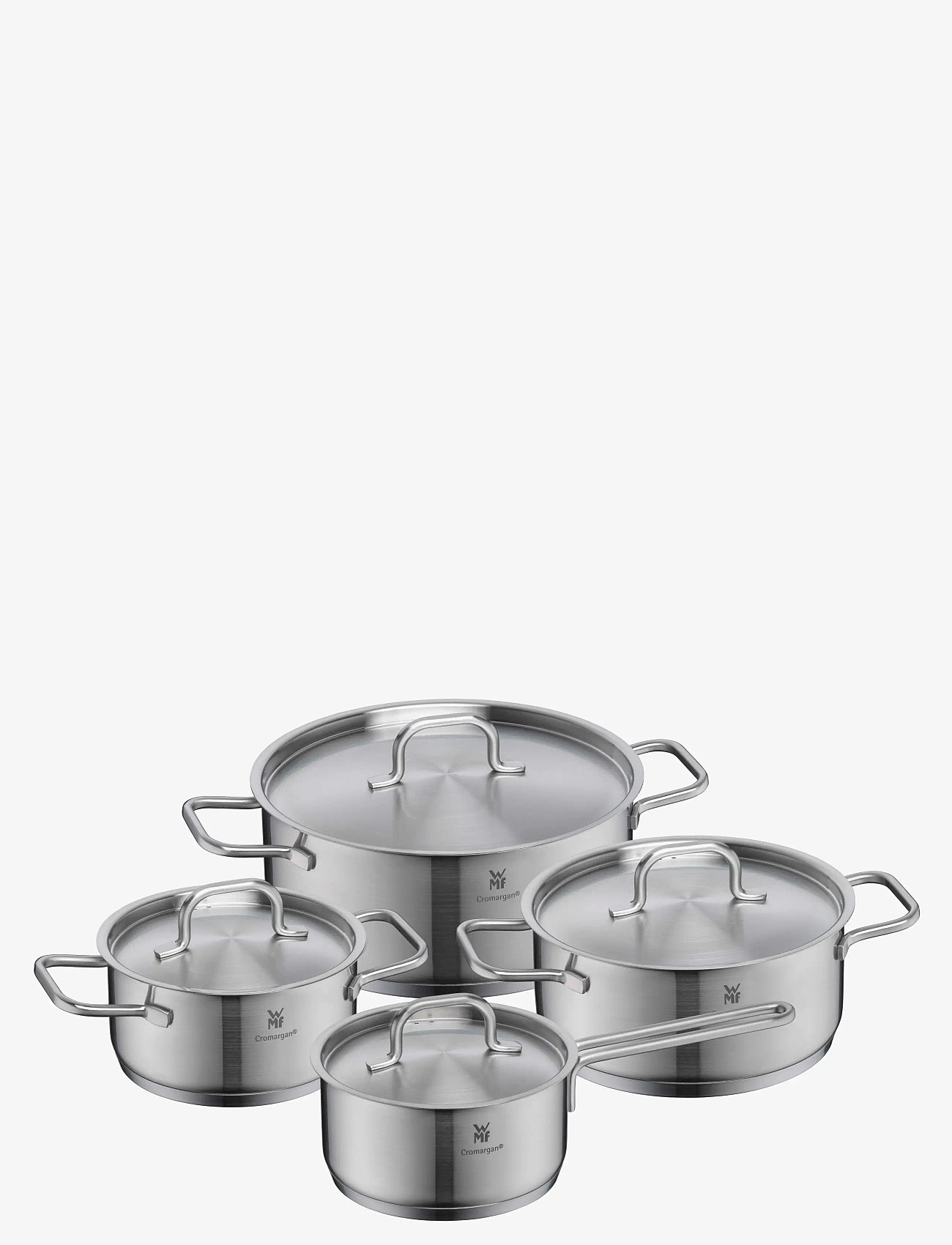 WMF - Inspirational Plus 4 pcs set incl. 4 lids (LC 16/20/24, SP16) - gryder - stainless steel - 0