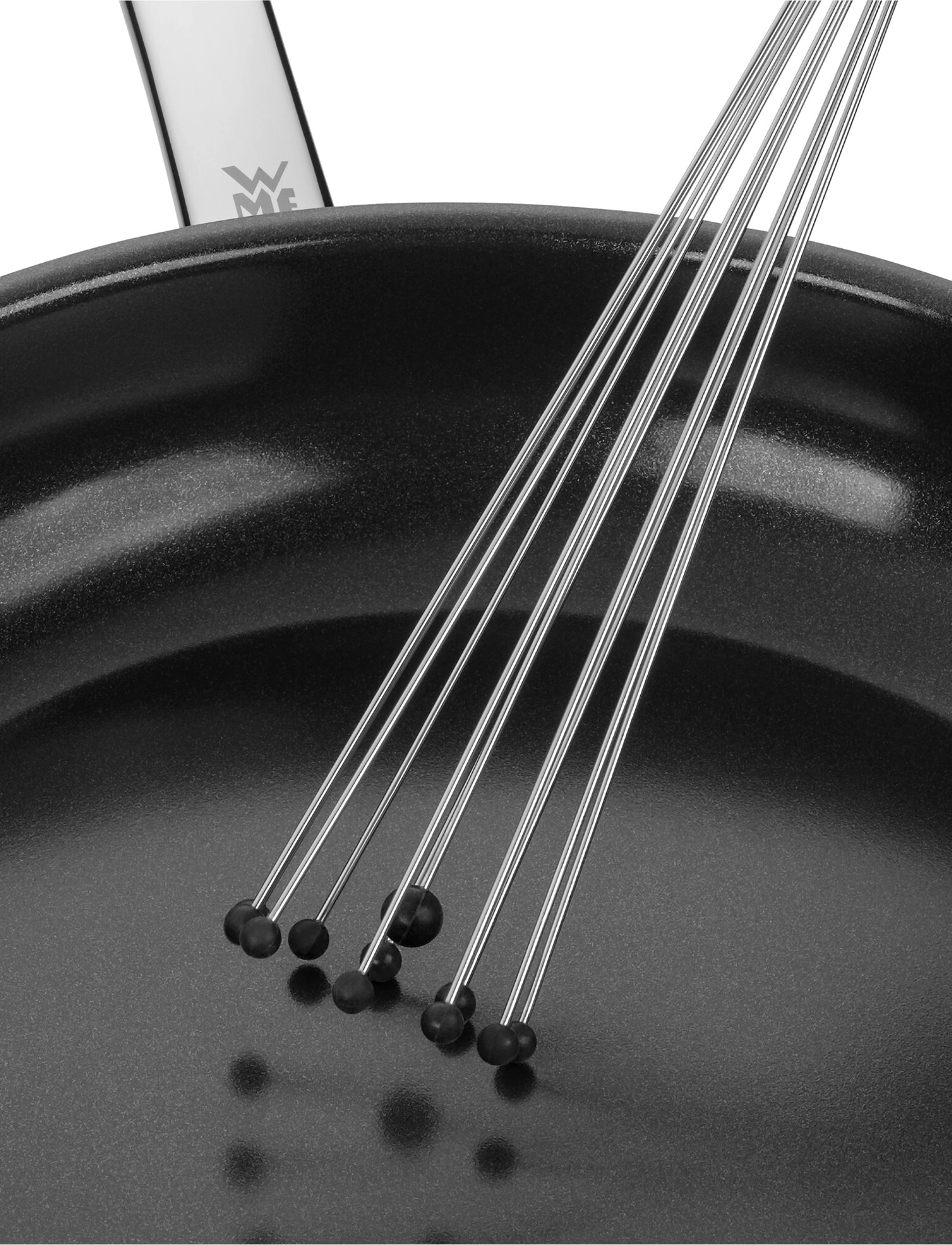 WMF - Profi Plus flexi whisk 27 cm w. sliding ring, w. silicone balls - cromargan - 1
