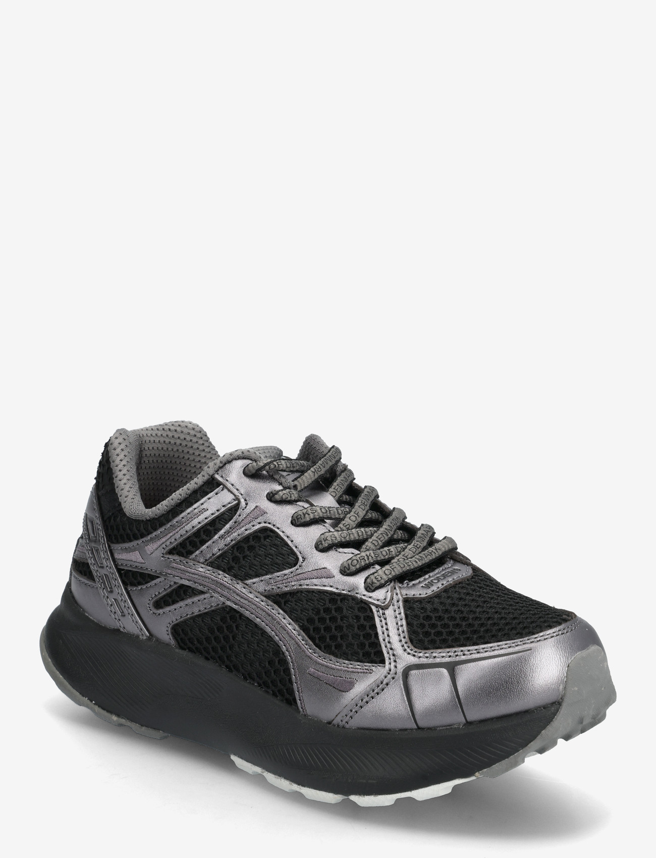 WODEN - JS_Freja Runner - låga sneakers - gunmetal/black - 0