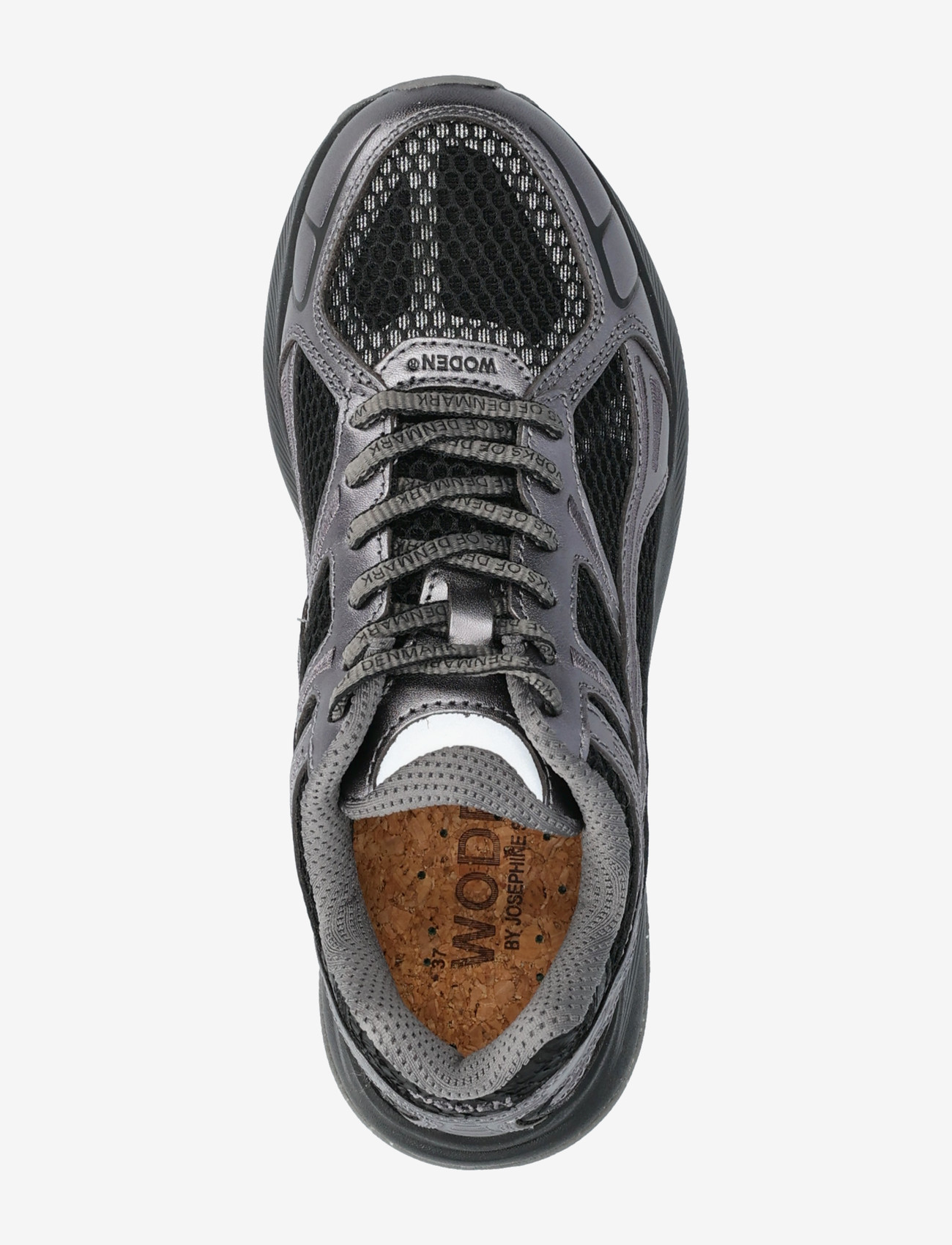 WODEN - JS_Freja Runner - låga sneakers - gunmetal/black - 3