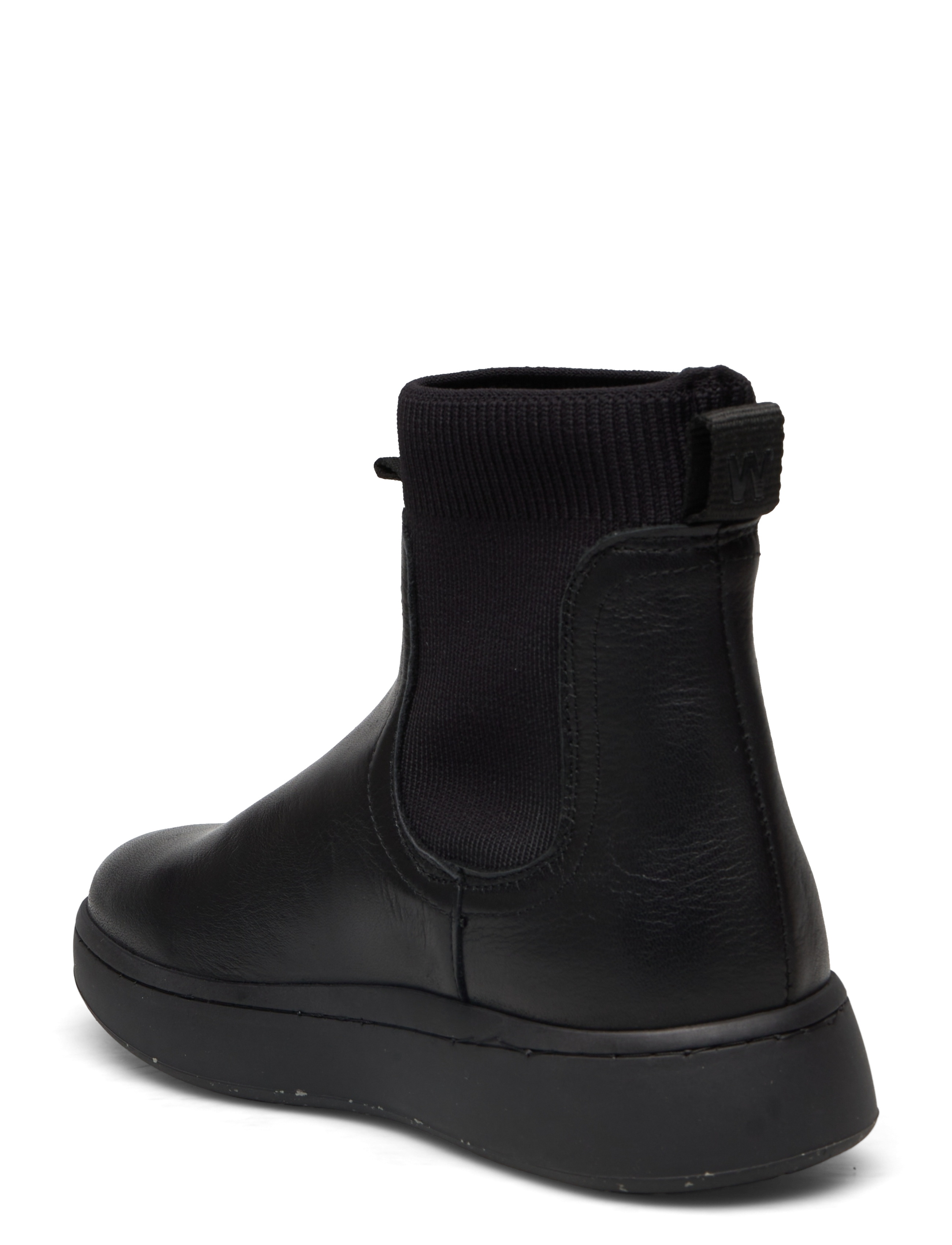 WODEN - Taylor Leather - 020 black - 2