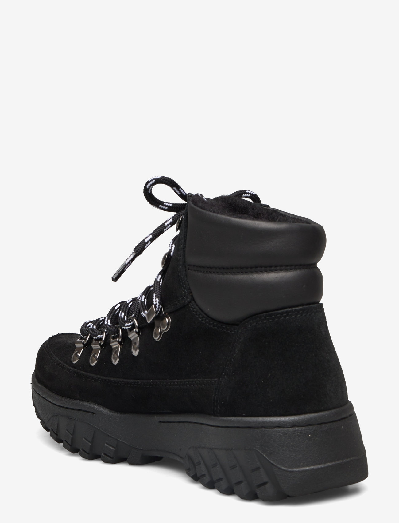 WODEN - Iris Track Suede - laced boots - black - 2