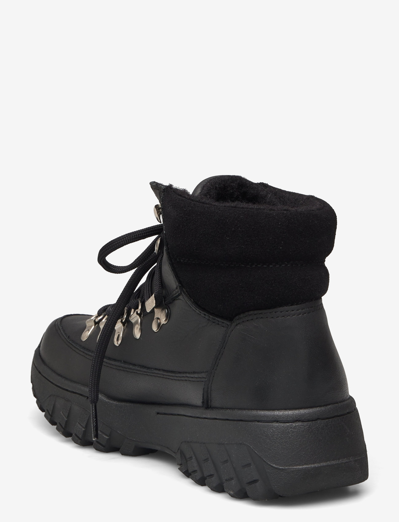 WODEN - Iris Track Leather - black - 2