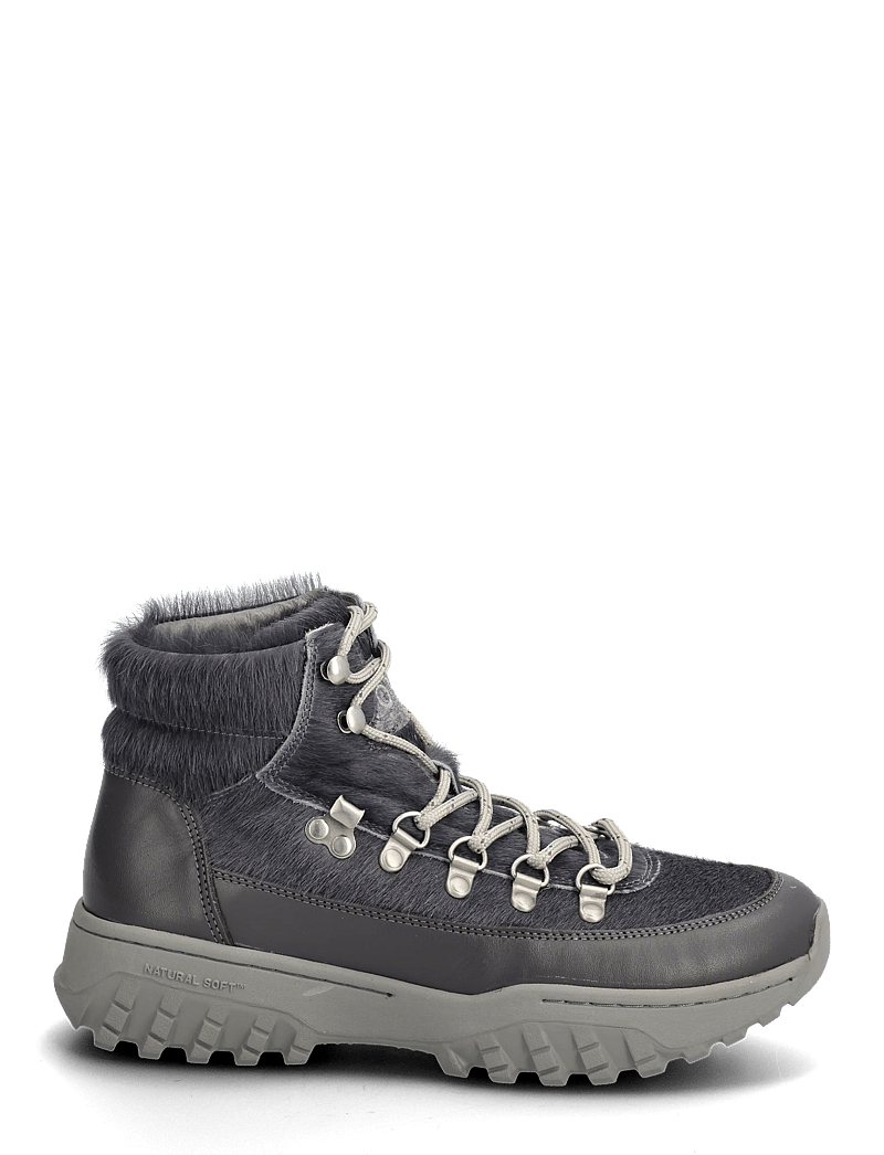 WODEN - Iris Track LH - flache stiefeletten - dark grey/elephant - 1