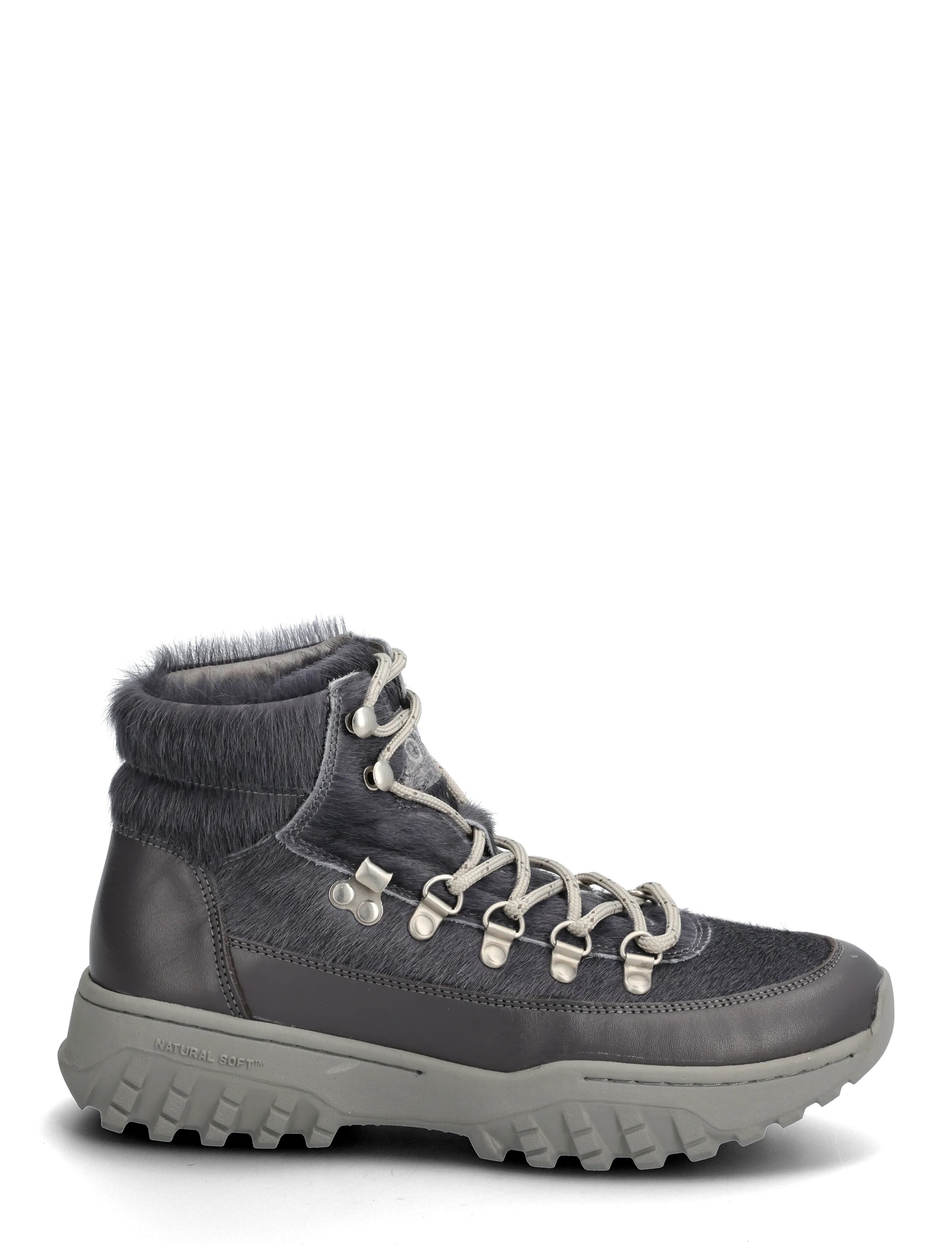 WODEN - Iris Track LH - snørestøvler - dark grey/elephant - 1