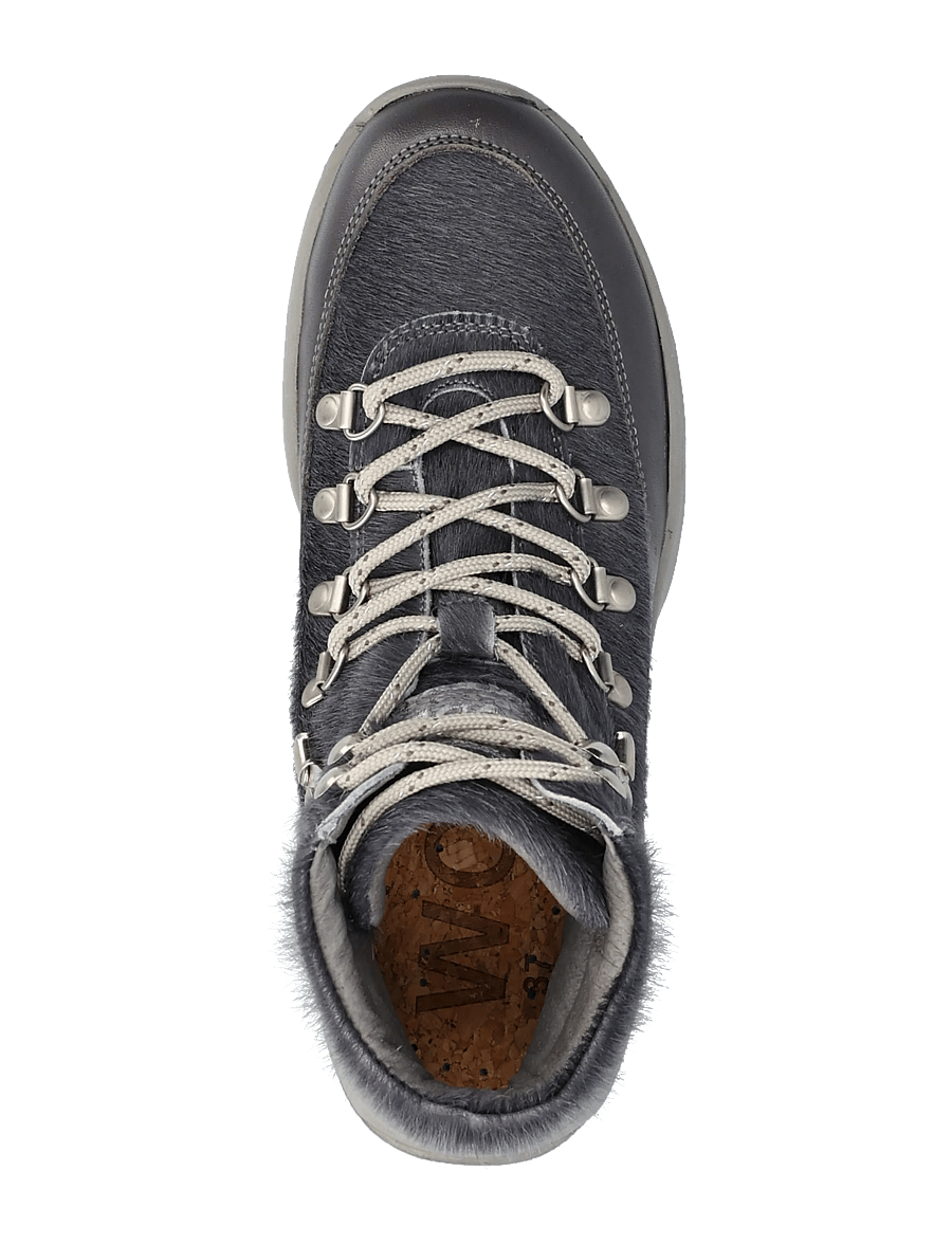 WODEN - Iris Track LH - lygiapadžiai aulinukai iki kulkšnių - dark grey/elephant - 3