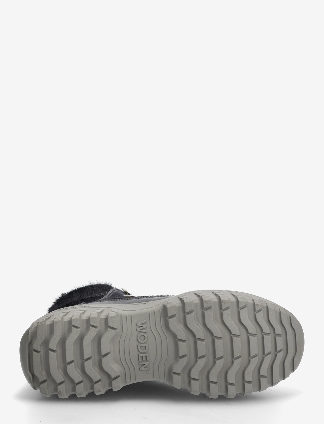 WODEN - Iris Track LH - flade ankelstøvler - dark grey/elephant - 4