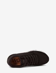 WODEN - Ydun Suede Mesh II - sportiska stila apavi ar pazeminātu potītes daļu - black - 2