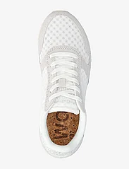 WODEN - Ydun Suede Mesh II - sportiska stila apavi ar pazeminātu potītes daļu - blanc de blanc - 3