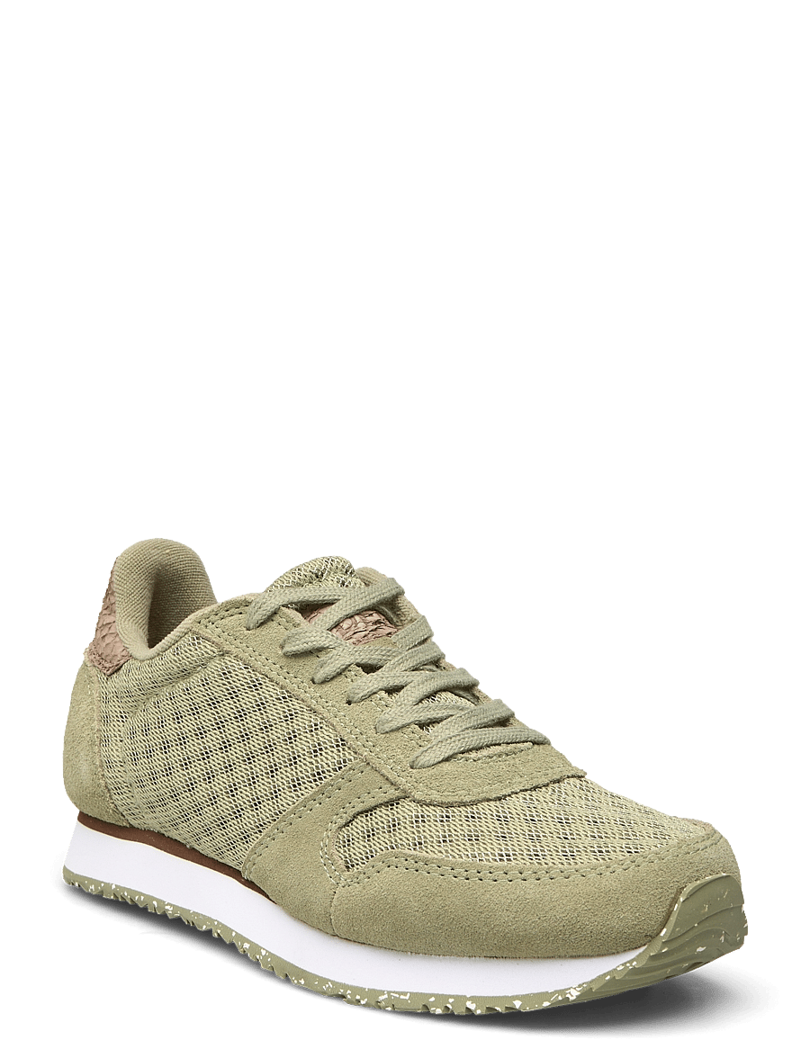 WODEN - Ydun Suede Mesh II - låga sneakers - dusty olive - 0