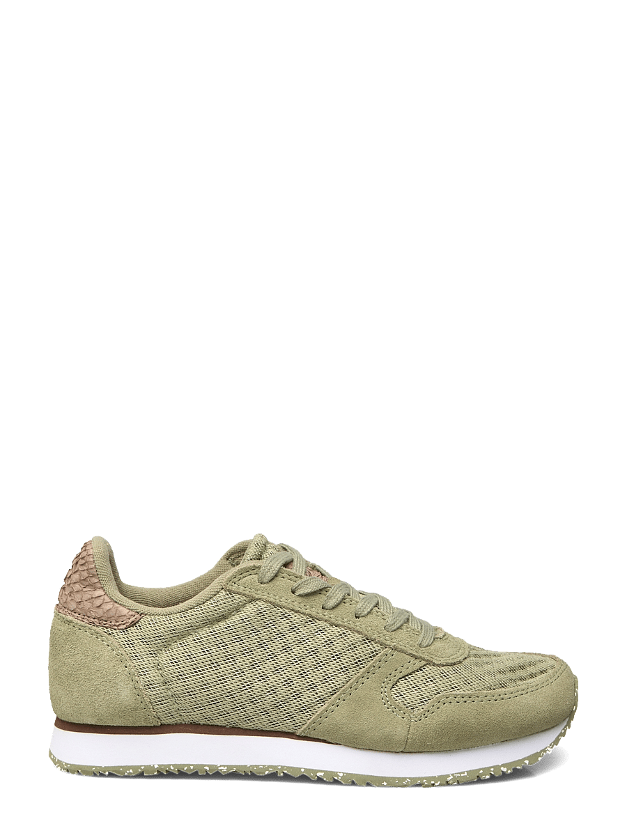 WODEN - Ydun Suede Mesh II - låga sneakers - dusty olive - 1