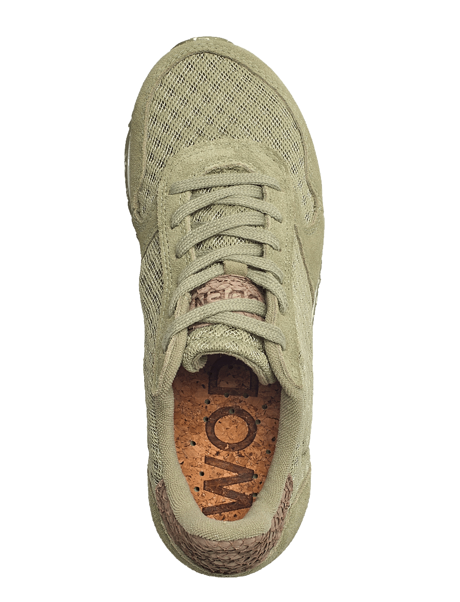 WODEN - Ydun Suede Mesh II - låga sneakers - dusty olive - 3