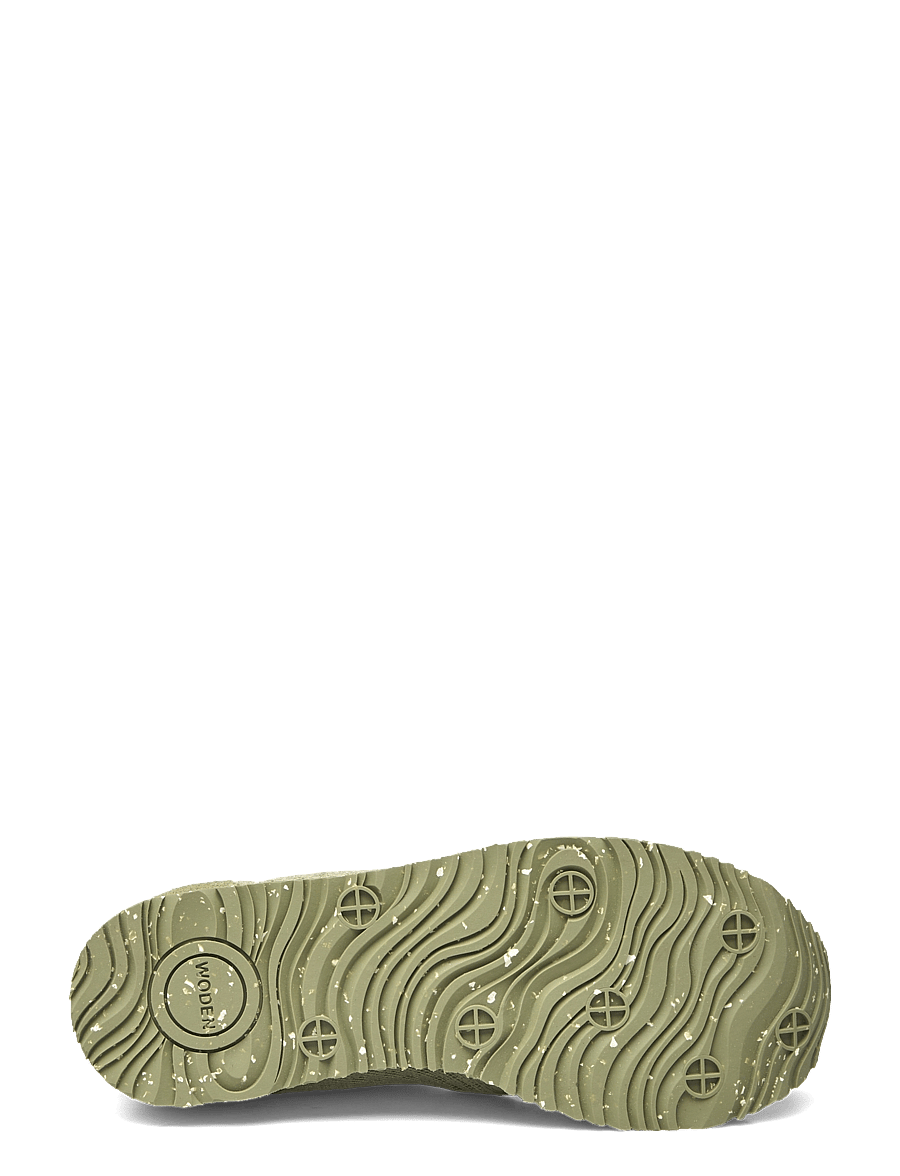 WODEN - Ydun Suede Mesh II - låga sneakers - dusty olive - 4