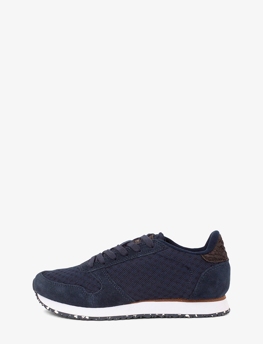 WODEN - Ydun Suede Mesh II - niedrige sneaker - navy - 0