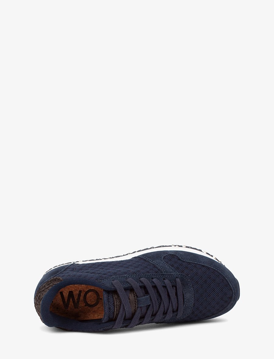 WODEN - Ydun Suede Mesh II - niedrige sneaker - navy - 2