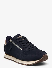 WODEN - Ydun Suede Zipper - sportiska stila apavi ar pazeminātu potītes daļu - dark navy - 0