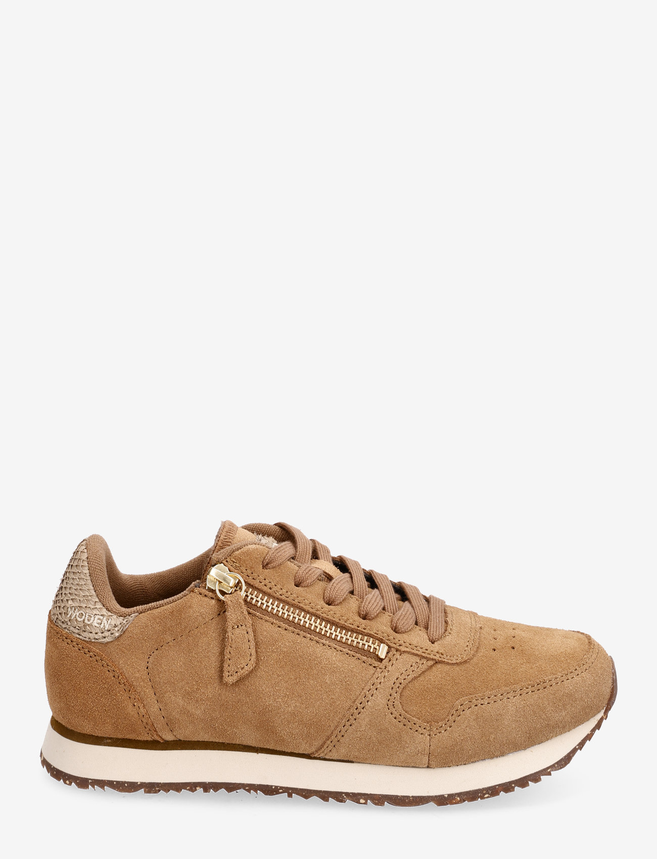 WODEN - Ydun Suede Zipper - låga sneakers - latte - 1