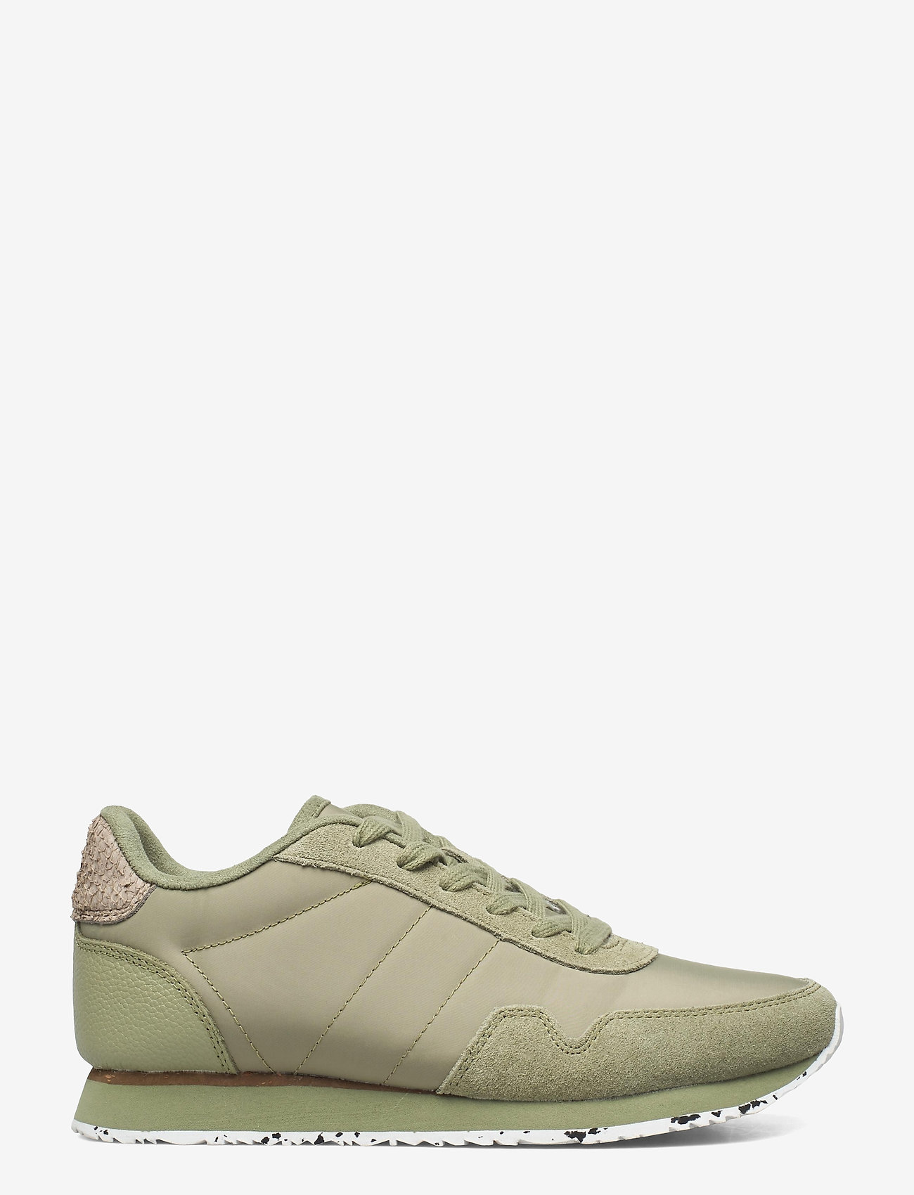 WODEN - Nora III Leather - låga sneakers - dusty olive - 1