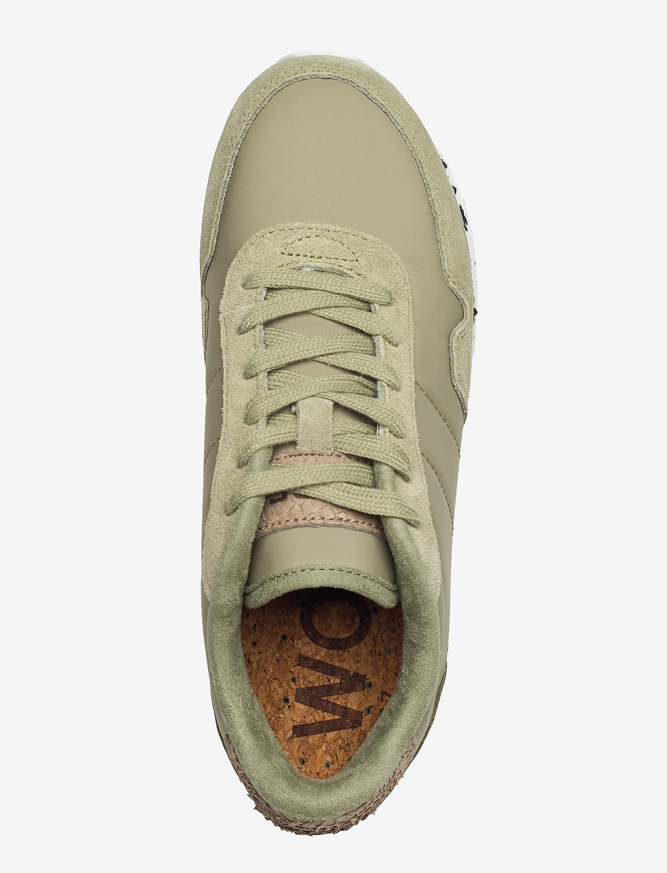 WODEN - Nora III Leather - låga sneakers - dusty olive - 3