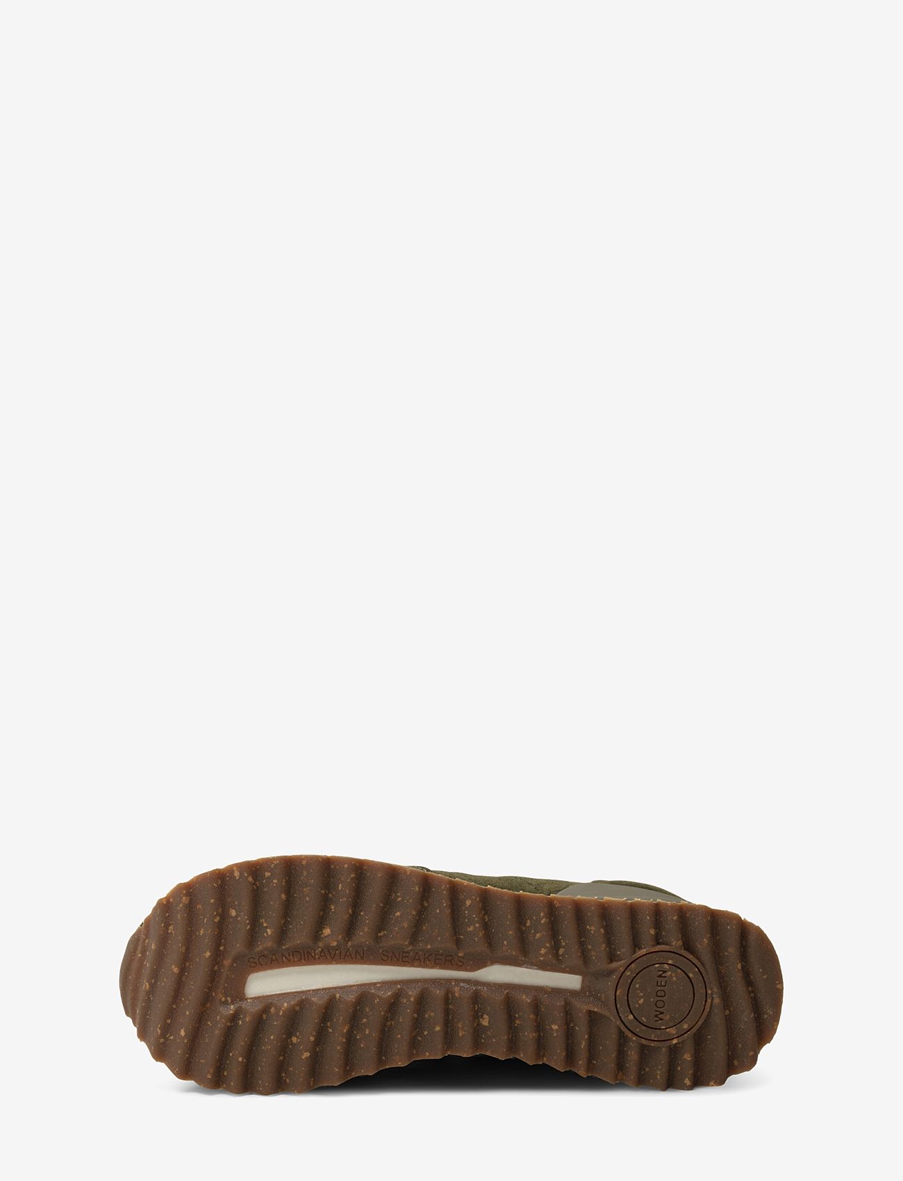 WODEN - Nora III Suede Plateau - 295 dark olive - 5