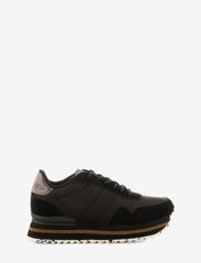 WODEN - Nora III Leather Plateau - matalavartiset tennarit - black - 0