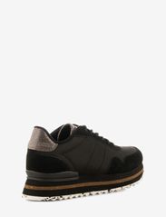 WODEN - Nora III Leather Plateau - sportiska stila apavi ar pazeminātu potītes daļu - black - 1