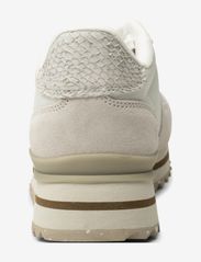 WODEN - Nora III Leather Plateau - sportiska stila apavi ar pazeminātu potītes daļu - blanc de blanc - 6