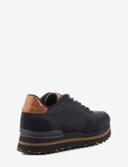 WODEN - Nora III Leather Plateau - sportiska stila apavi ar pazeminātu potītes daļu - dark navy - 1