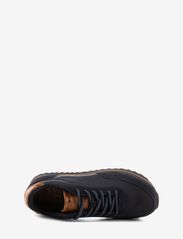 WODEN - Nora III Leather Plateau - lage sneakers - dark navy - 4