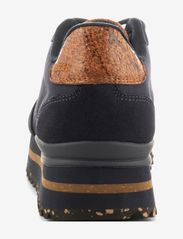 WODEN - Nora III Leather Plateau - sportiska stila apavi ar pazeminātu potītes daļu - dark navy - 6