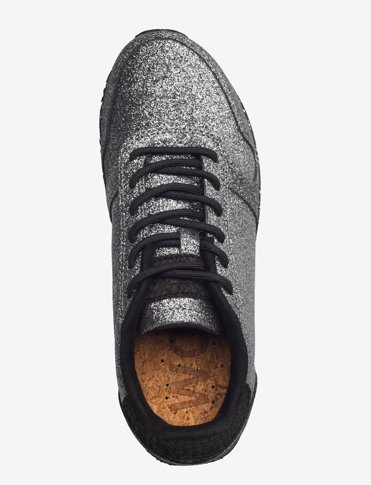 WODEN - Ydun Glitter - low top sneakers - black glitter - 3