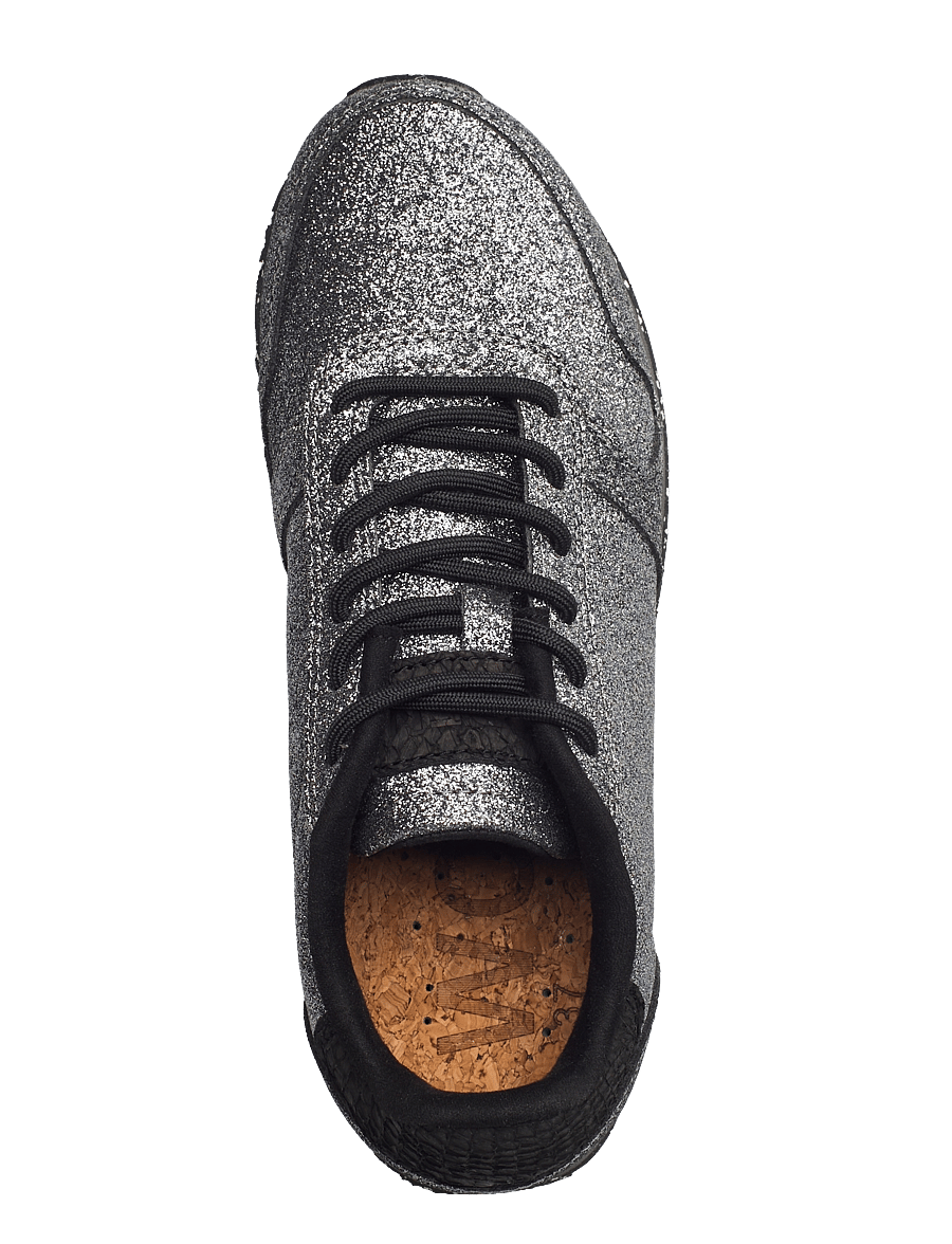 WODEN - Ydun Glitter - låga sneakers - black glitter - 3