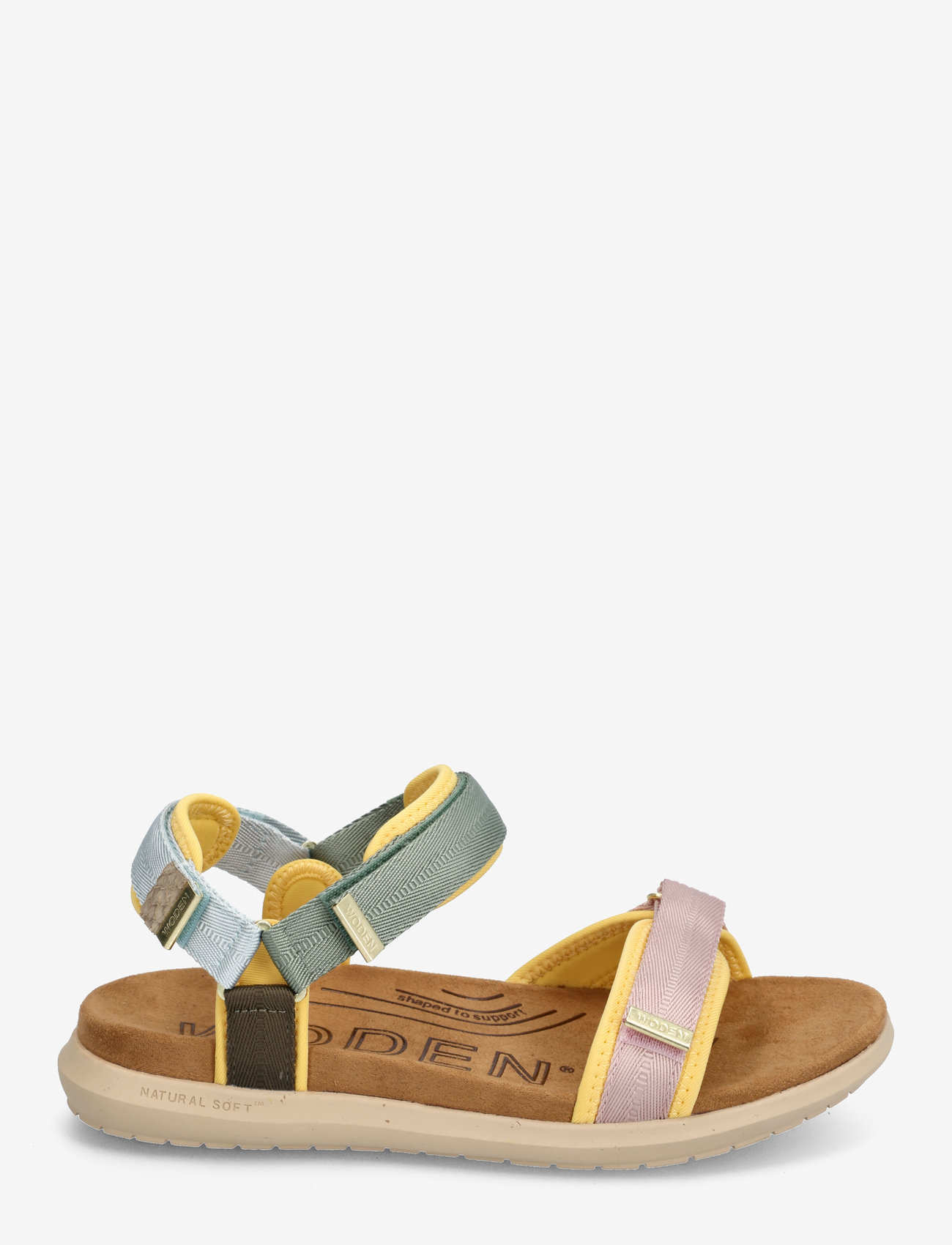 WODEN - Line Lite - flade sandaler - algae multi - 2